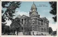 Court House Tecumseh, NE Postcard Postcard Postcard