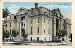 Logan County Court House Postcard
