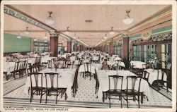 Dining Room, Hotel Rosslyn Postcard