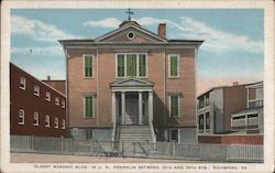 Oldest Masonic Building in U.S. Richmond, VA Postcard Postcard Postcard