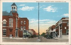 Main Street, Looking North Higginsville, MO Postcard Postcard Postcard
