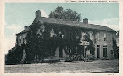 Old Tavern near Marshall, Missouri Postcard
