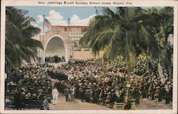 Wm. Jennings Bryan Sunday School Class Miami, FL Postcard Postcard Postcard