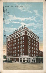 Hotel Akron Ohio Postcard Postcard Postcard