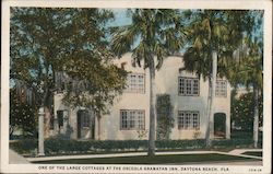 One of the Large Cottages at the Osceola Gramatan Inn Postcard