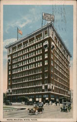 Hotel Raleigh Waco, TX Postcard Postcard Postcard