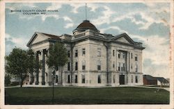 Boone County Court House Postcard