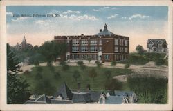 High School Jefferson City, MO Postcard Postcard Postcard