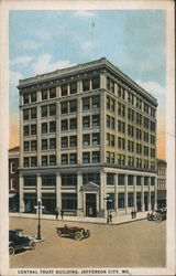 Central Trust Building Postcard