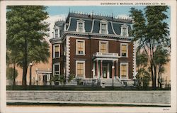 Governor's Mansion Postcard