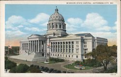 Missouri State Capitol Jefferson City, MO Postcard Postcard Postcard