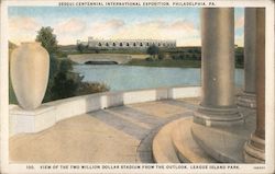 View of Stadium from The Outlook, Sesqui-Centennial Exposition Postcard