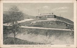 Division Commanders' Residence, Camp Funston Postcard