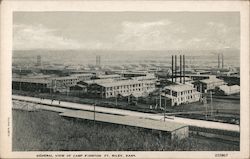 General View of Camp Funston Postcard