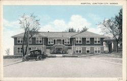 Hospital Building Postcard