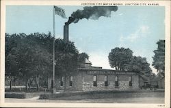 Junction City Water Works Postcard