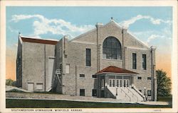Southwestern Gymnasium Postcard