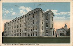 St. John Lutheran College Buildings Winfield, KS Postcard Postcard Postcard