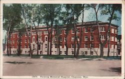 Pershing Memorial Hospital Cheyenne, WY Postcard Postcard Postcard