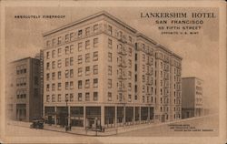 Lankershim Hotel Postcard