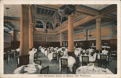 Cafe Marquard, Geary at Mason Postcard