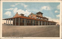 International–Great Northern Railroad Station Postcard