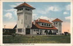 Kansas City Southern Passenger Station Postcard