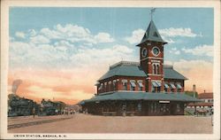 Union Station Nashua, NH Postcard Postcard Postcard