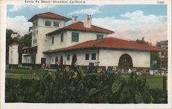Santa Fe Depot Postcard