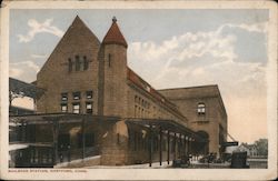 Railroad Station Postcard