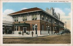 L. & N. Depot Postcard