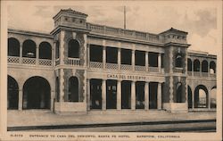 Entrance to Casa Del Desierto, a Santa Fe Hotel Postcard