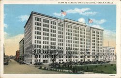 Santa Fe General Office Building Postcard