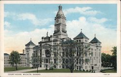 Elegant Court House Postcard