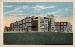 Wichita High School Postcard