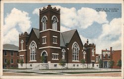 First M.E. Church Postcard