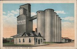The Blair Elevator Company Atchison, KS Postcard Postcard Postcard