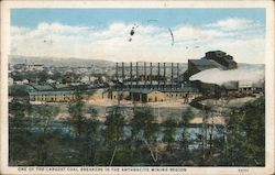 One of the Largest Coal Breakers in the Anthracite Mining Region Postcard