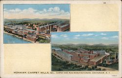 Mohawk Carpet Mills, Inc., Carpet and Rug Manufacturers Amsterdam, NY Postcard Postcard Postcard