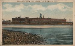 Locomobile Works From Seaside Park Postcard