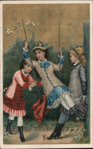 Masion Franch Mme. & A St. Gilles France Trade Cards