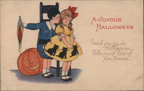 A Joyous Halloween I Wish You Joy on Halloween, The Joy of Lots of Fun I Mean