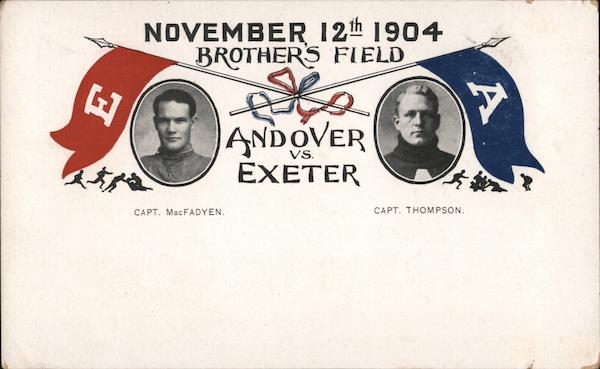 Andover vs. Exeter, November 12th, 1904, Brother's Field