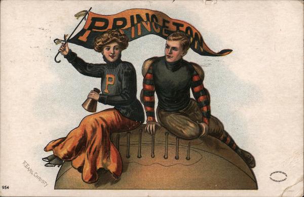 Princeton University College Girl F. Earl Christy College Girls