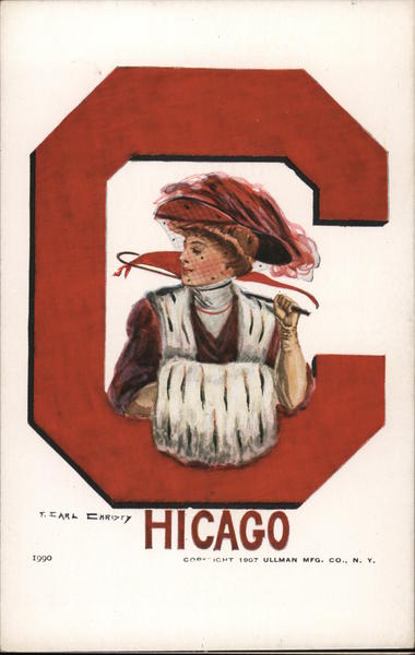 University of Chicago College Girl F. Earl Christy