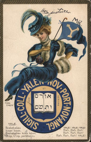 Yale University College Girl F. Earl Christy College Girls