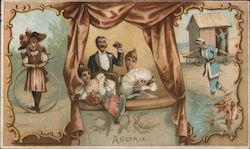 Scenes from Austria: Coffee Advertising Card Trade Card