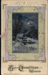 Best Christmas Wishes Postcard
