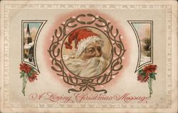 A Loving Christmas Message Postcard