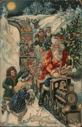 A Joyful Christmas Postcard